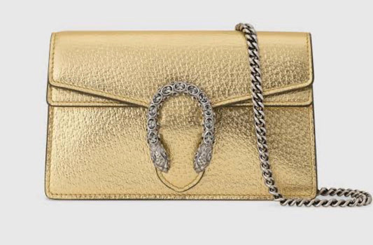 GUCCI Dionysus Mini Gold Bag