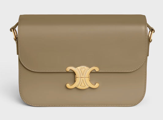 CLASSIQUE TRIOMPHE BAG in shiny calfskin