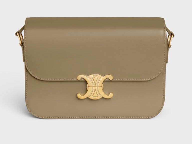 CLASSIQUE TRIOMPHE BAG in shiny calfskin