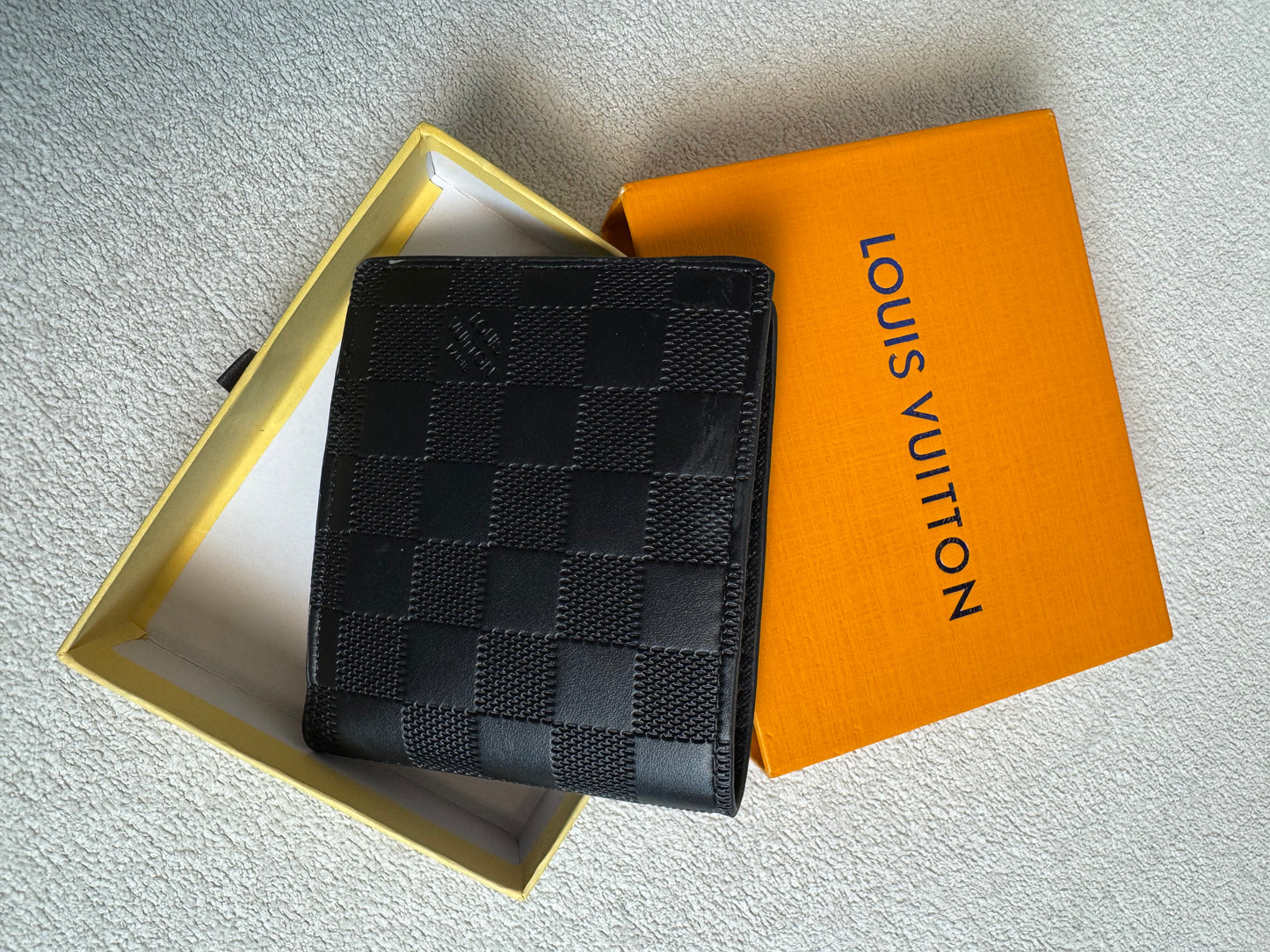 LV Men Wallet Black