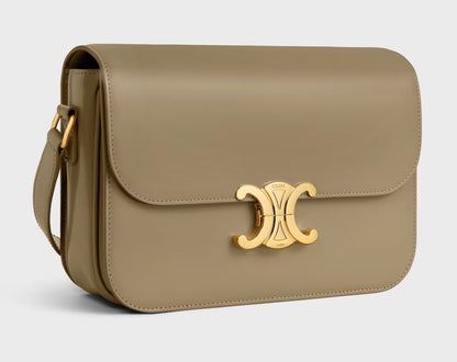 CLASSIQUE TRIOMPHE BAG in shiny calfskin