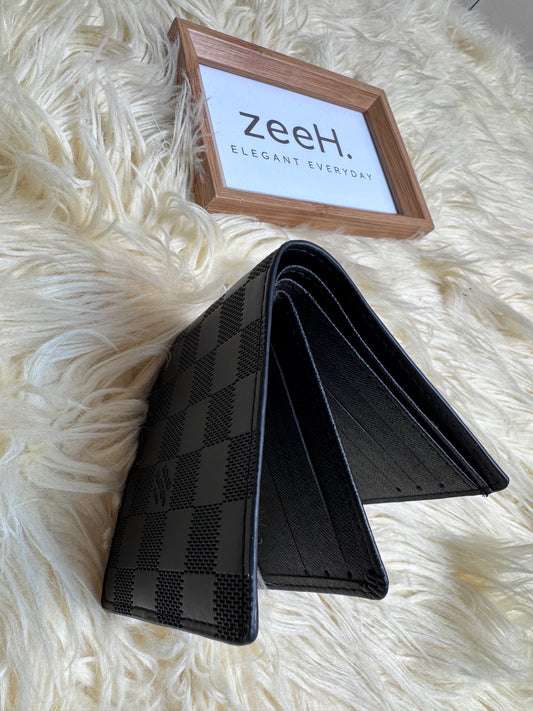 LV Men Wallet Black