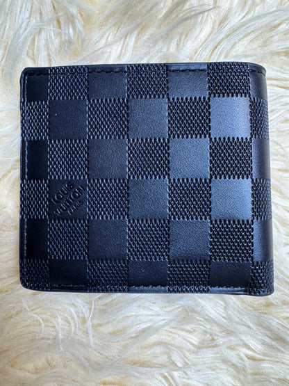 LV Men Wallet Black
