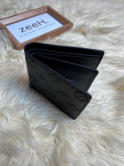 LV MEN WALLET BLACK 01