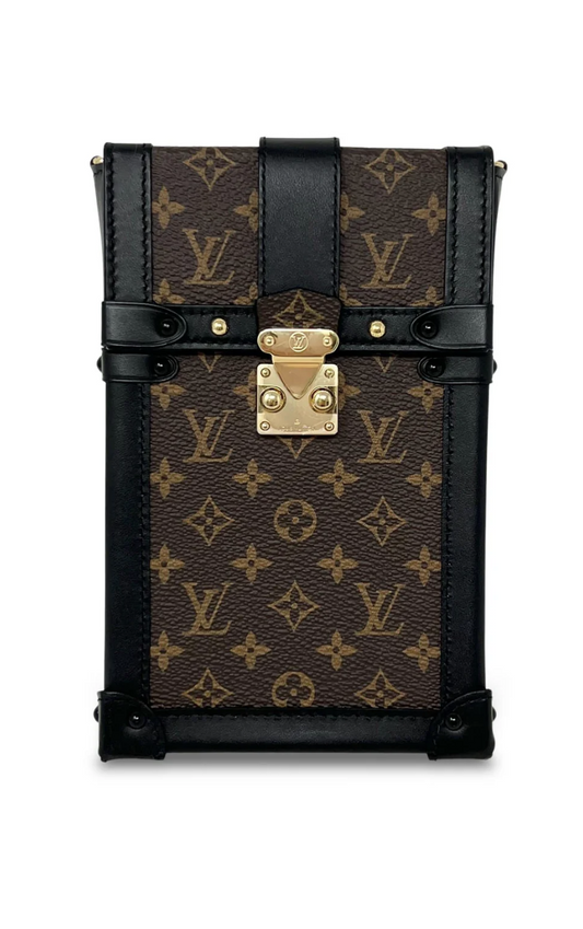 LV MONOGRAM VERTICAL TRUNK POCHETTE