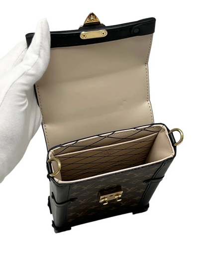 LV MONOGRAM VERTICAL TRUNK POCHETTE